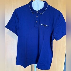 NWOT Ted Baker Men's Polo Shirt blue